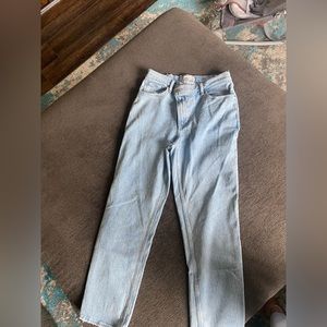 90s straight leg ultra high rise jeans
